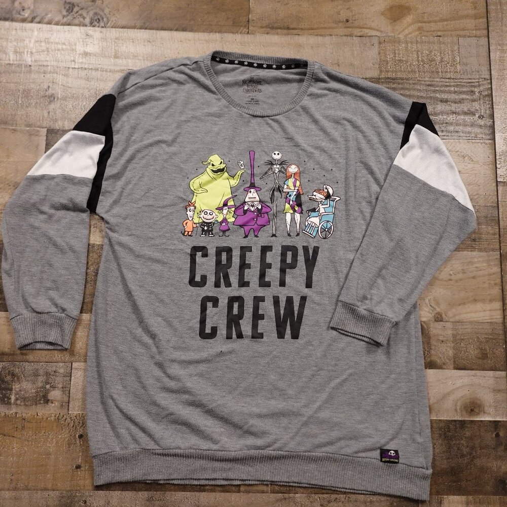 Disney Nightmare Before Christmas “Creepy Crew” Sleep Pullover – Women’s 2X